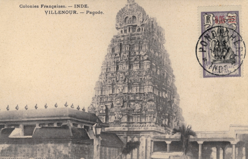 10-16 - Villenour - pagode - gopuram